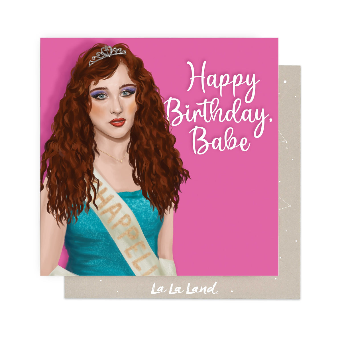 Greeting Card Happy Birthday Babe