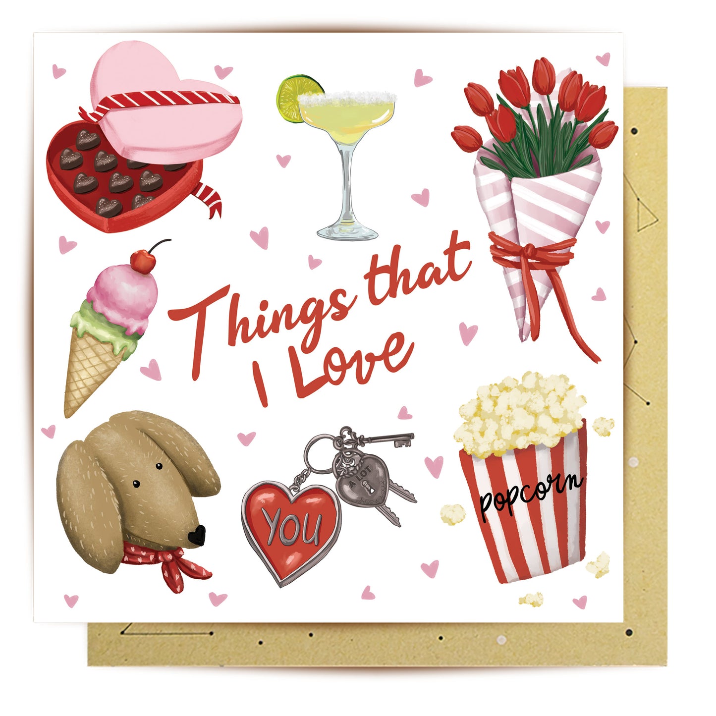 Greeting Card Things That I Love