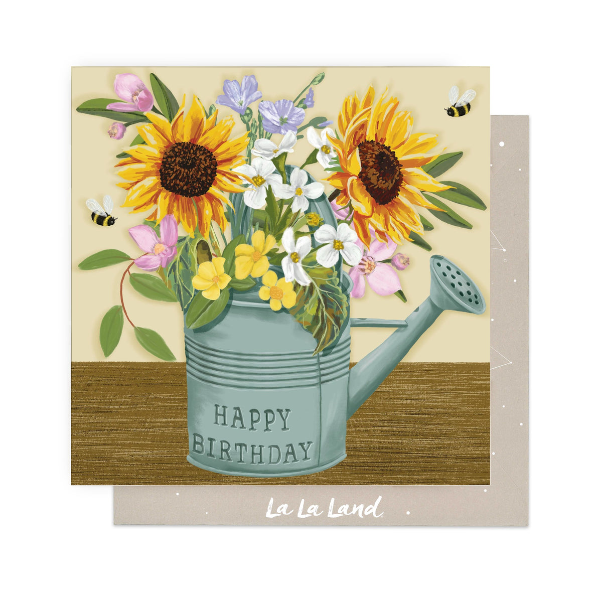 Greeting Card Giggles Watering Can