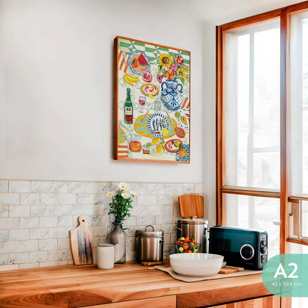 Art Print Life in Colour