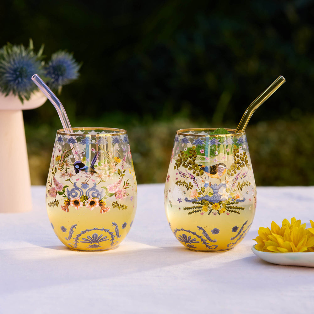 
                      
                        Glass Tumbler Large Enchanted Garden (Set of 2 glasses)
                      
                    