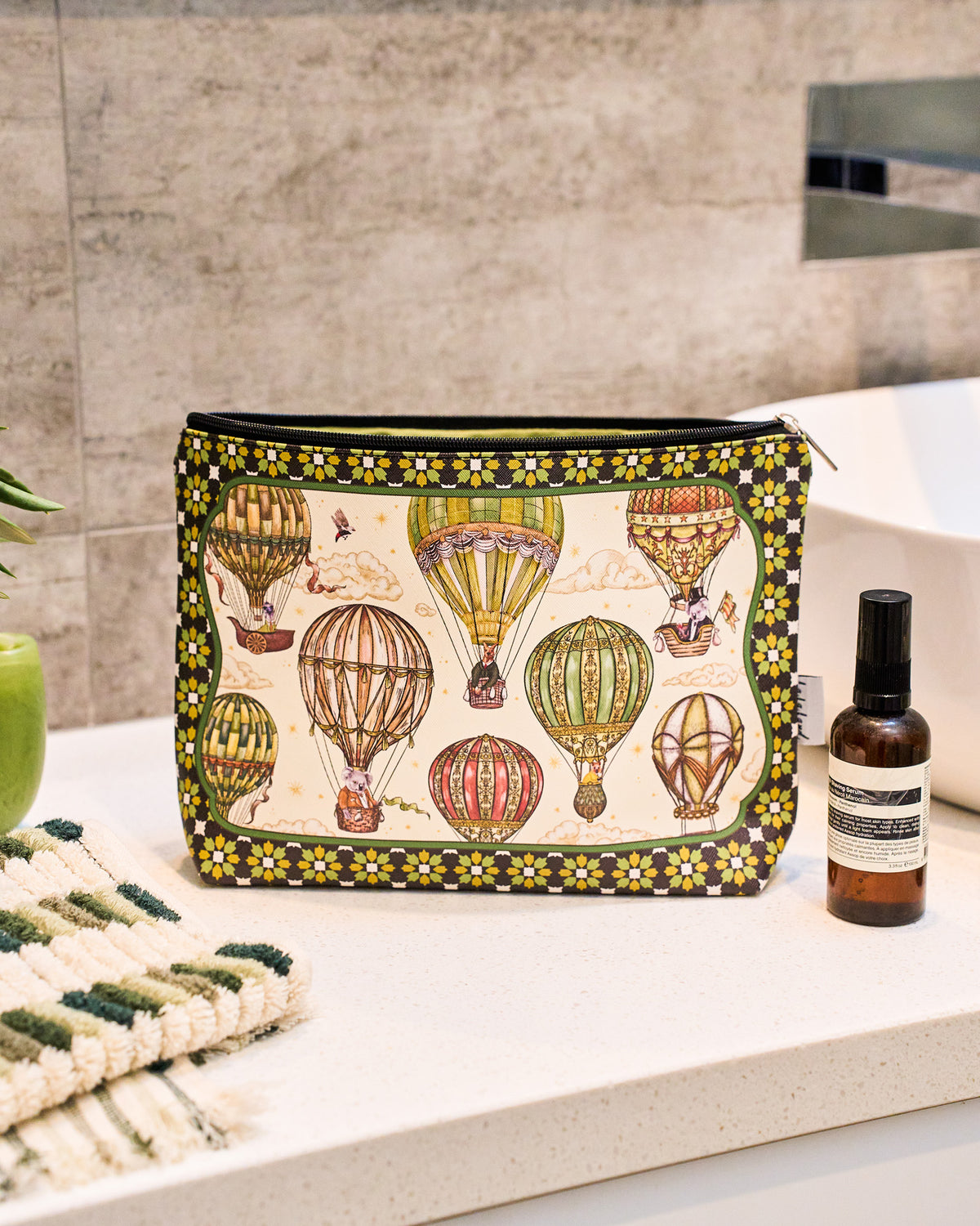 Cosmetic Pouch Vineyard Visions