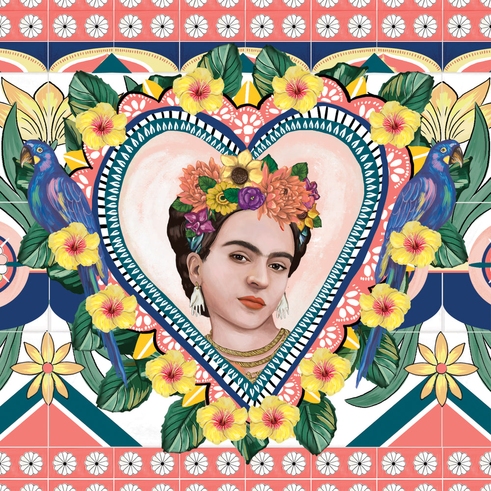 
                      
                        Greeting Card Mexican Folklore Heart
                      
                    