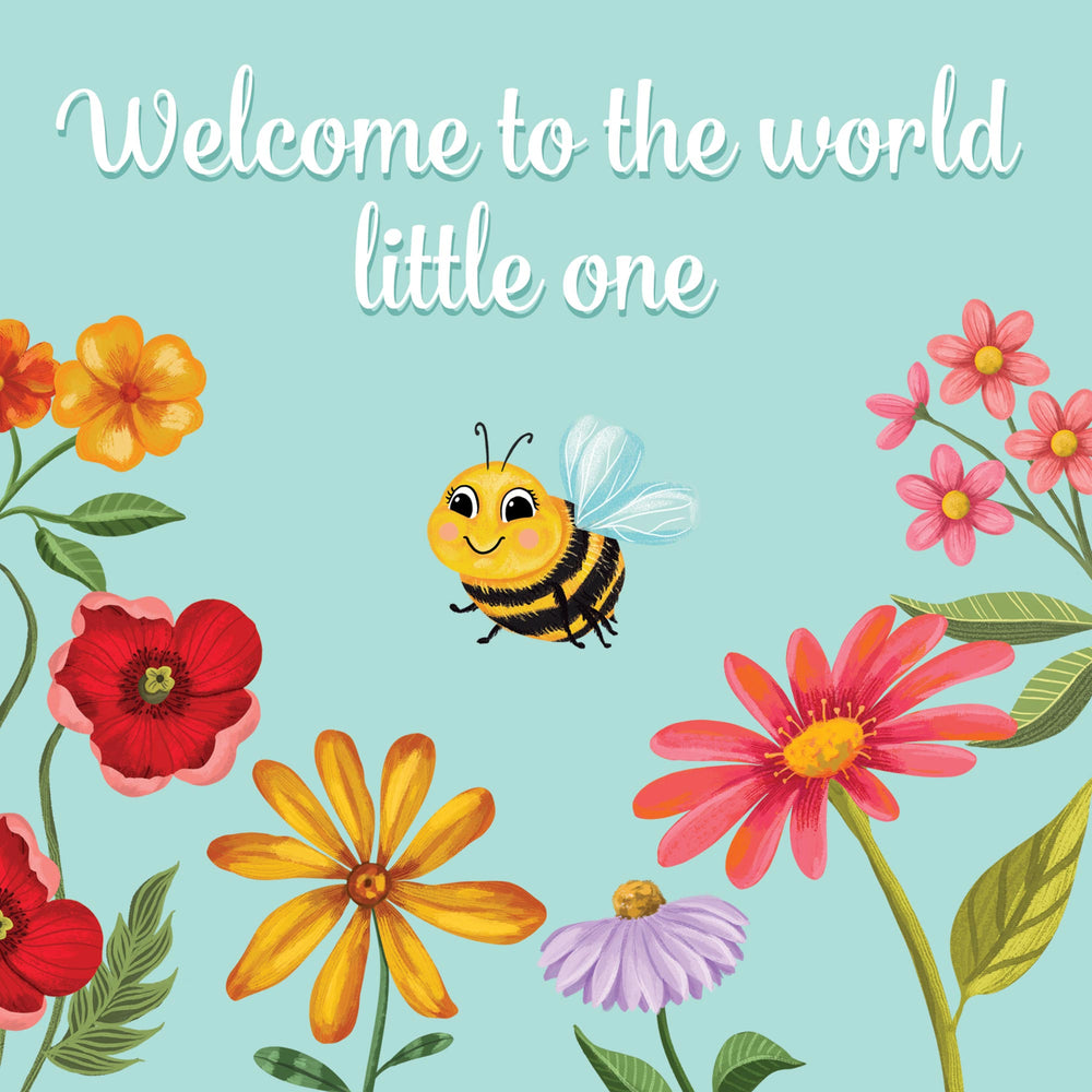 
                      
                        Greeting Card Welcome To The World
                      
                    