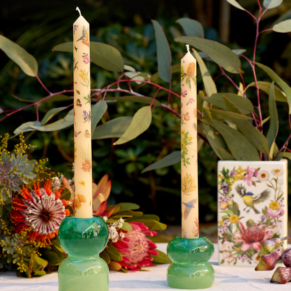 
                      
                        Tapered Candle Set Botanical Blooms
                      
                    