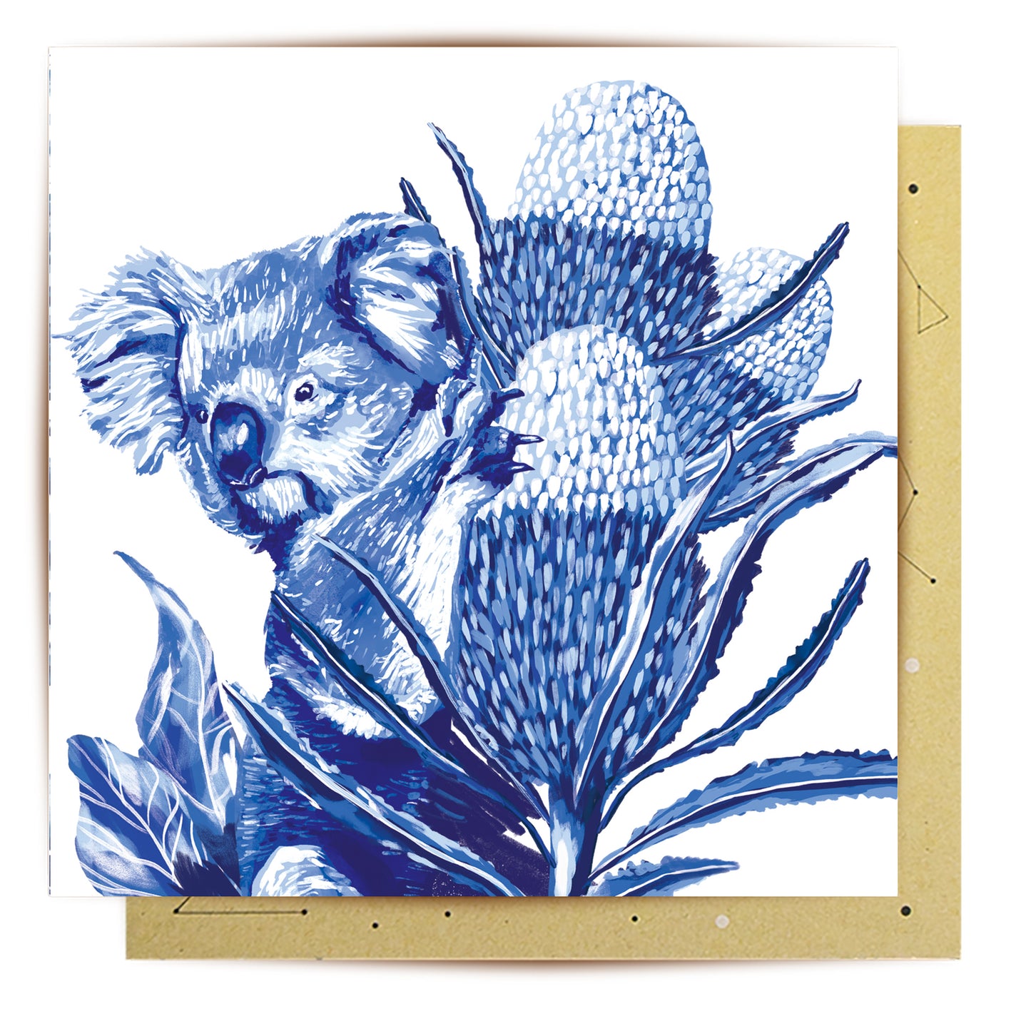 Greeting Card Dynasty Banksia Koala