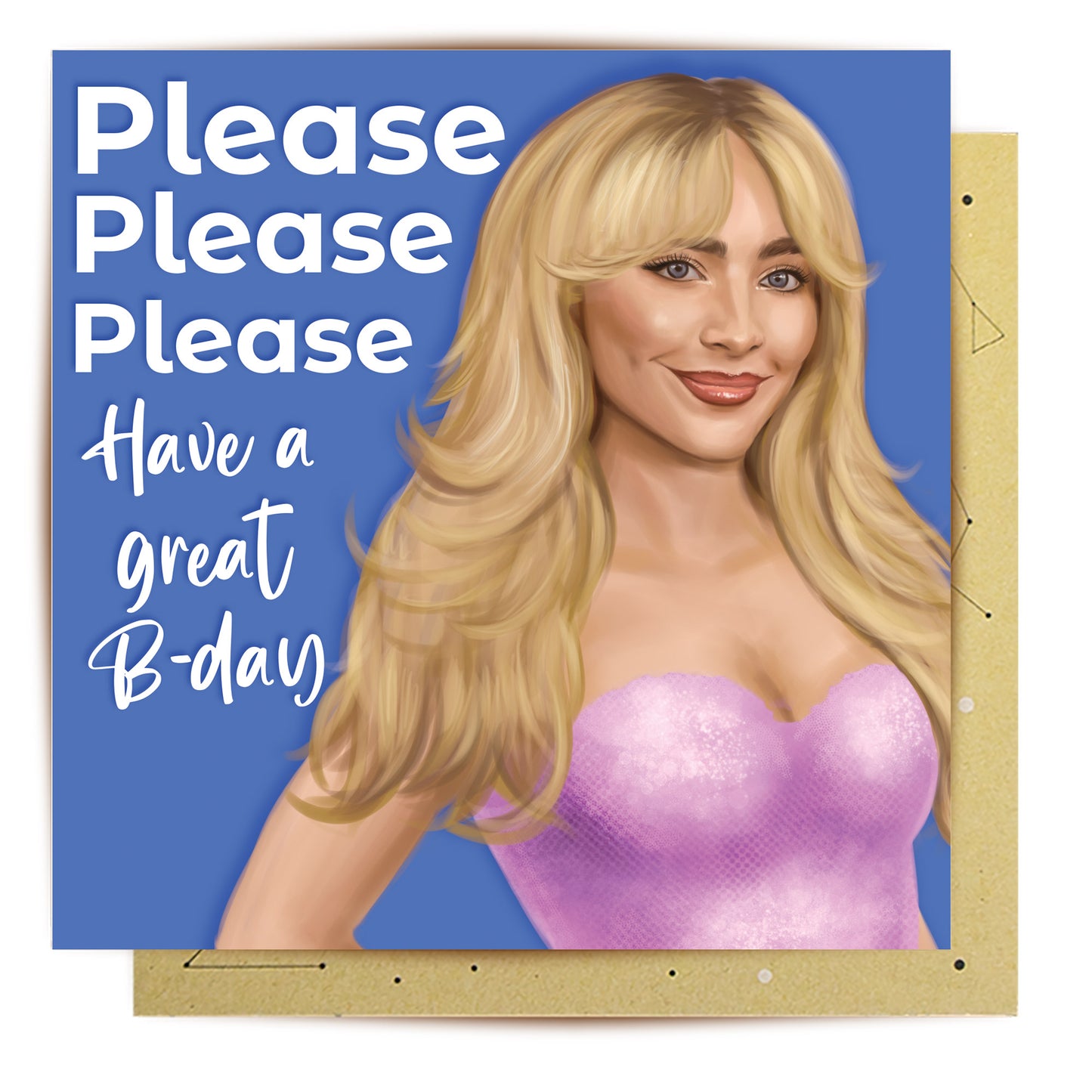 Greeting Card Please Please Please