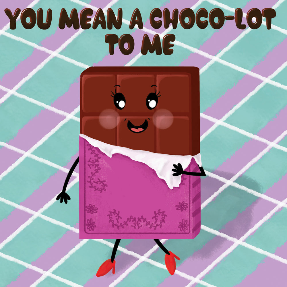 
                      
                        Greeting Card Chocolot
                      
                    