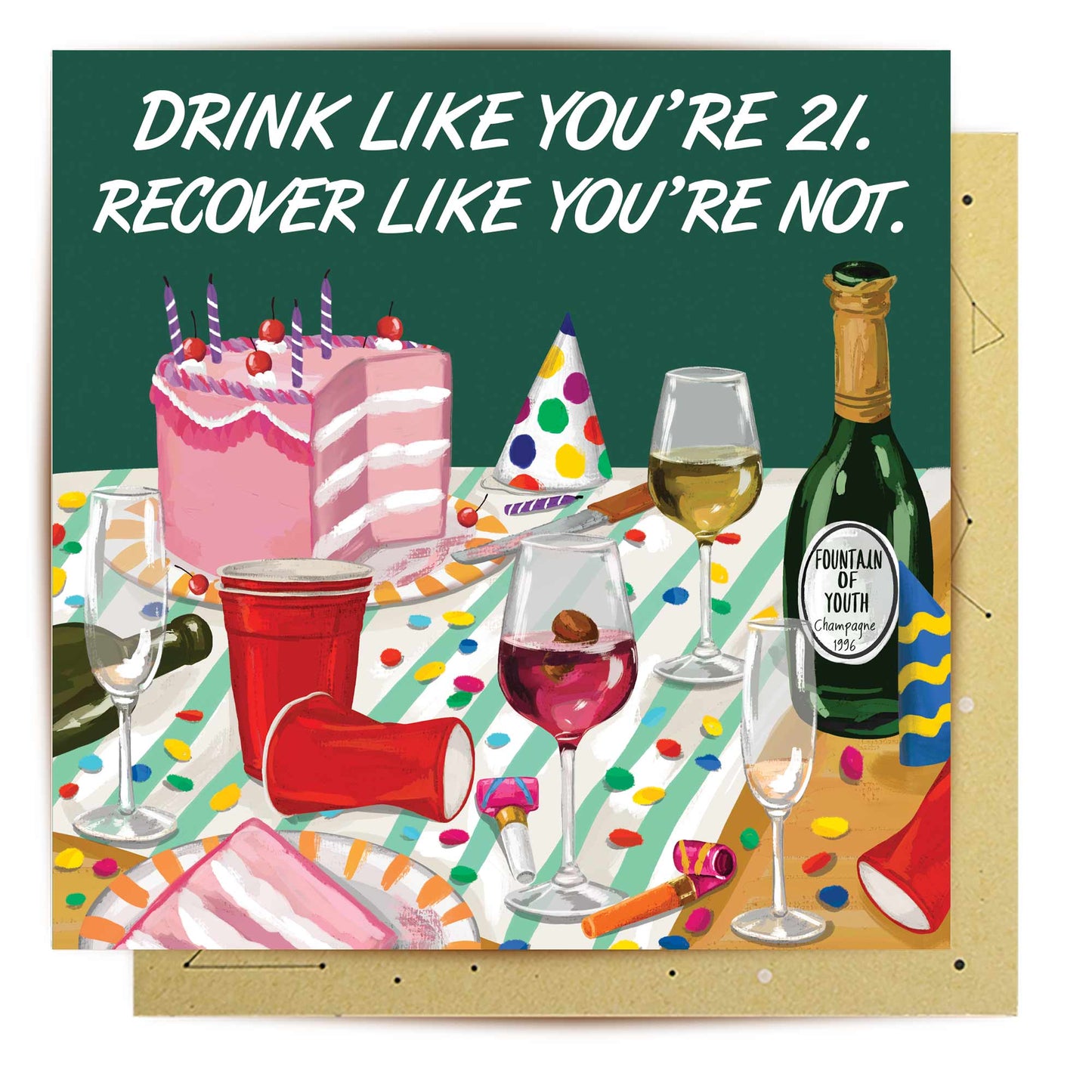 Greeting Card Regret It Tomorrow