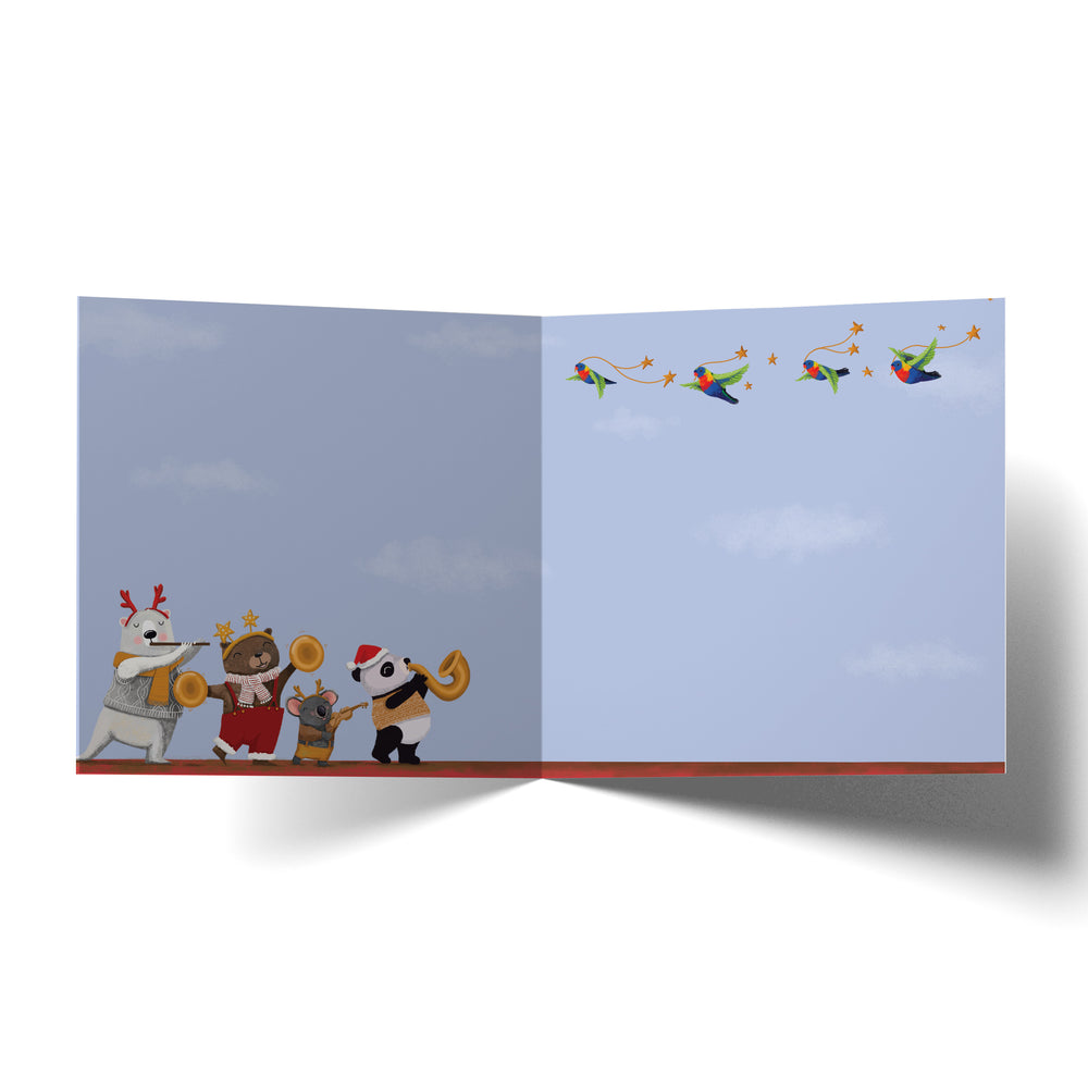 
                      
                        Greeting Card Christmas Bear Guests
                      
                    