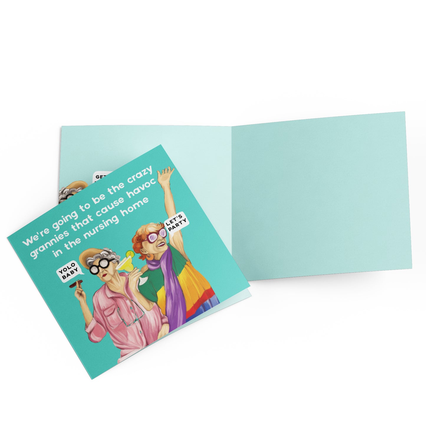 Greeting Card Nursing Home Havoc