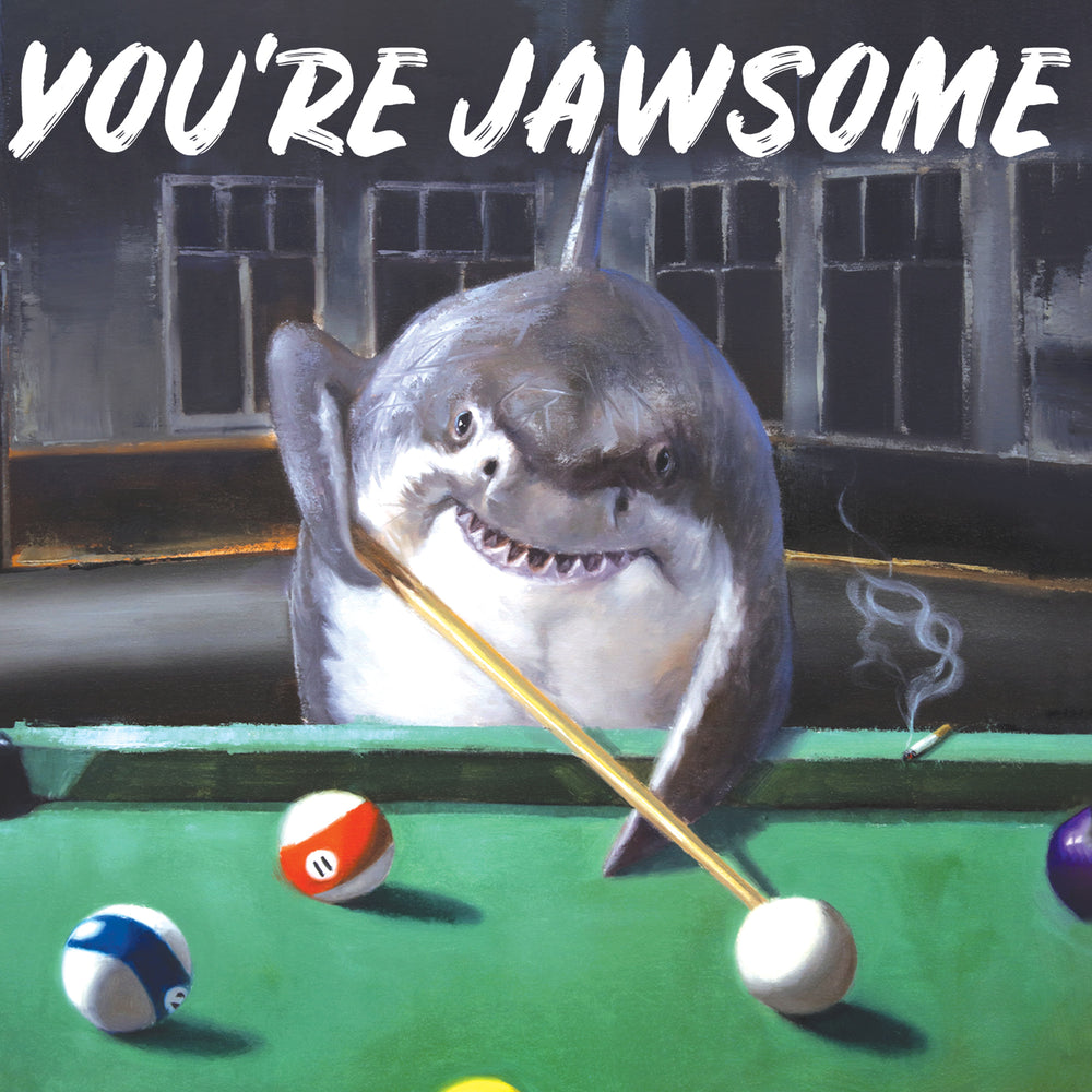 
                      
                        Greeting Card Pool Shark
                      
                    