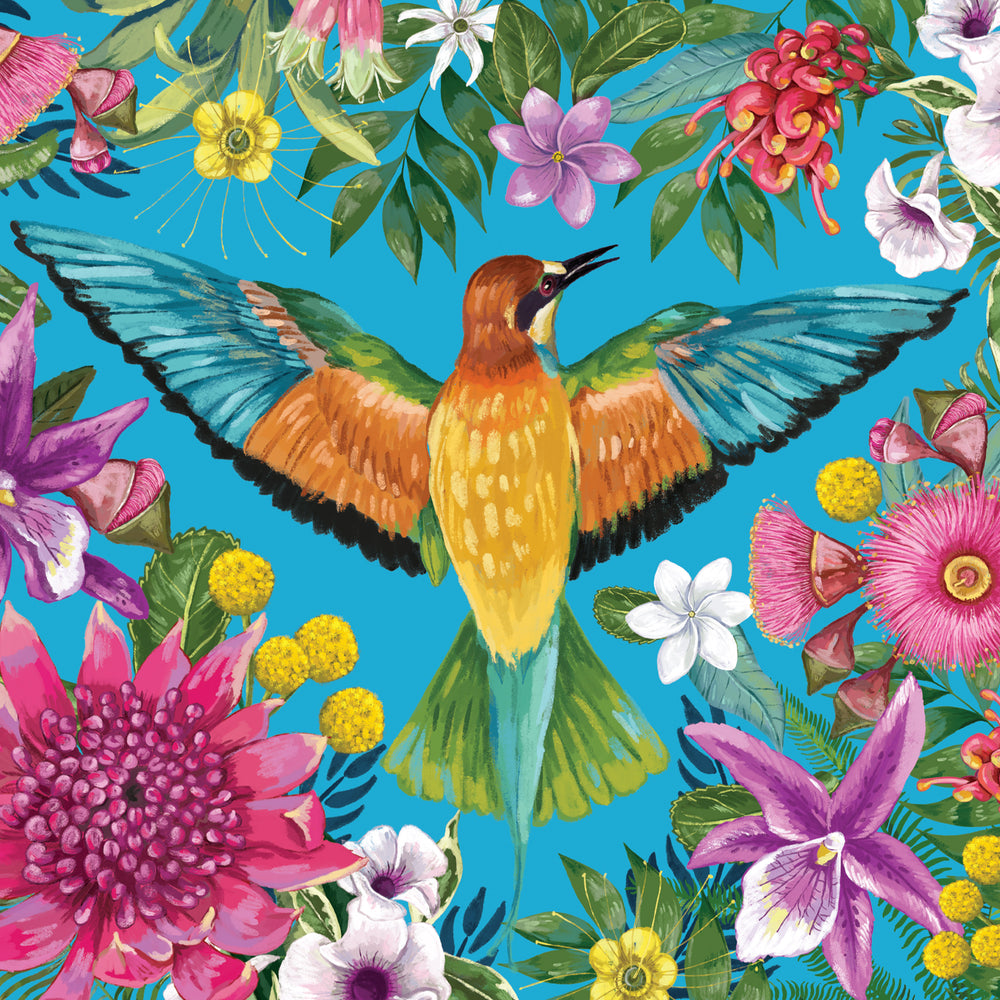 
                      
                        Greeting Card Tropicana Australaina Blue Bird
                      
                    