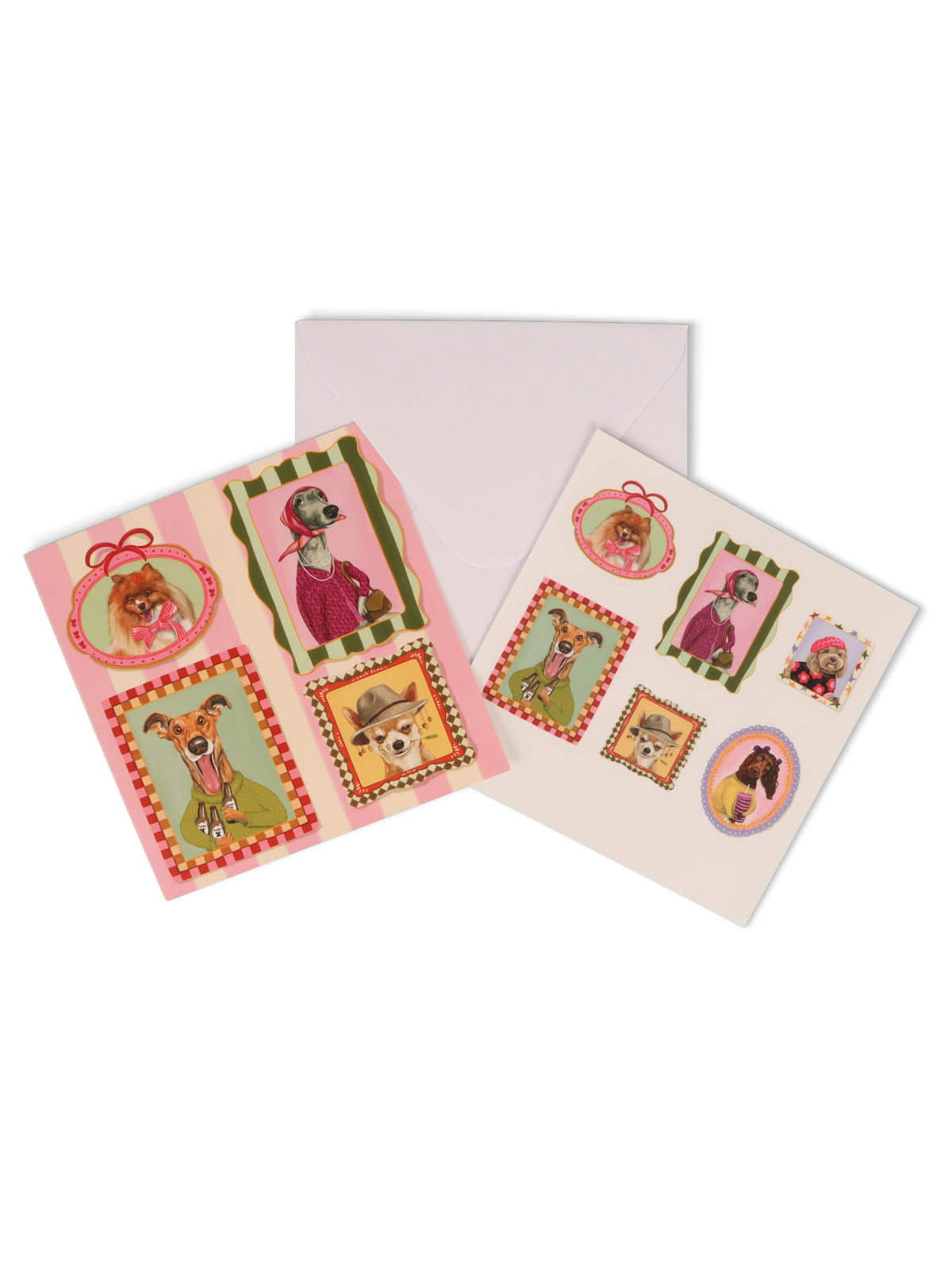 Sticker Card Family Portrait