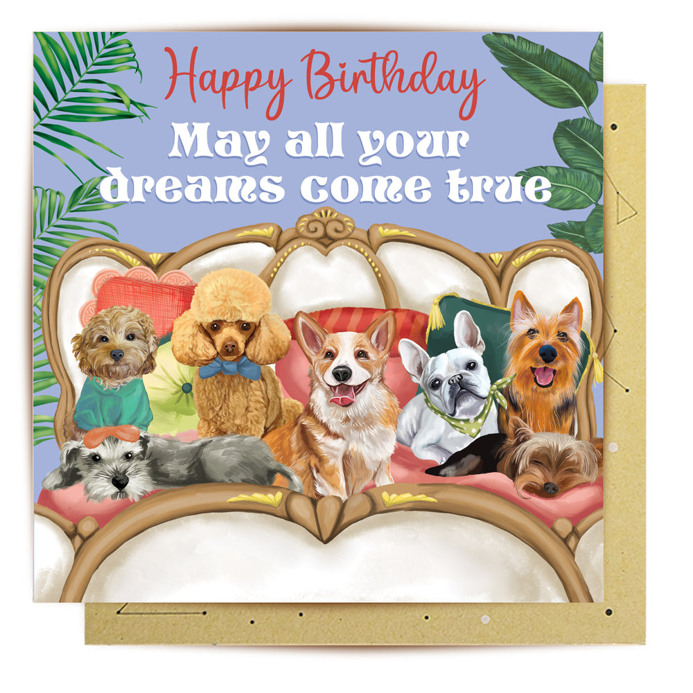 
                      
                        Greeting Card Canine Dreams
                      
                    