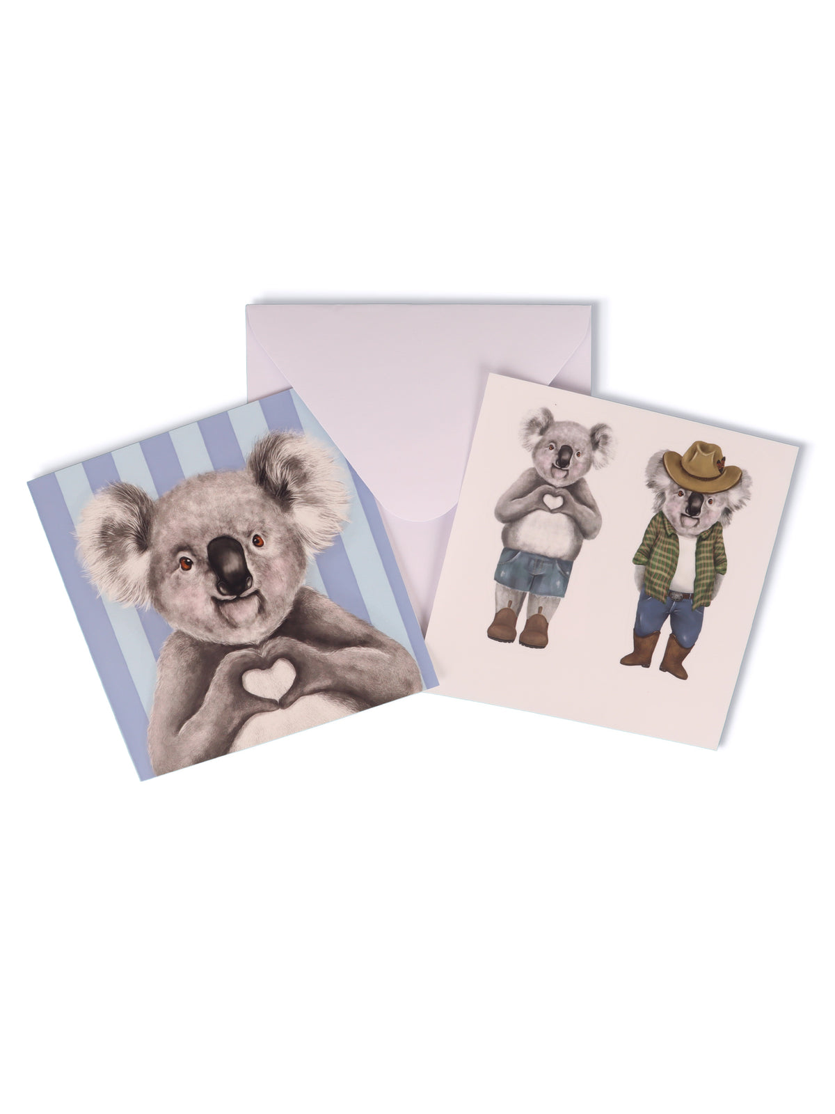 Sticker Card I Heart Koala