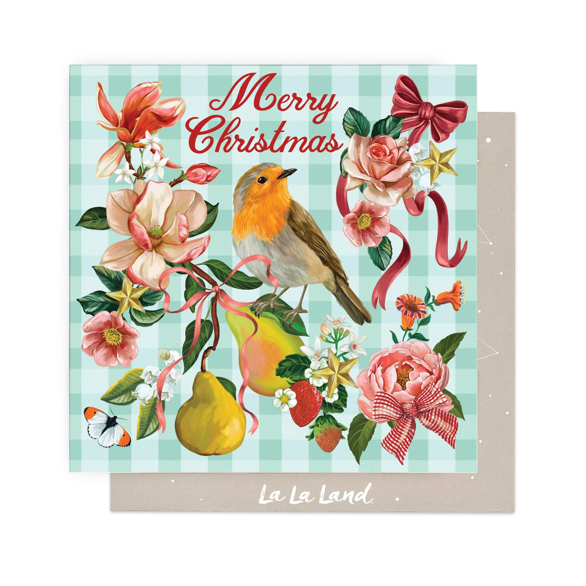 Greeting Card Little Christmas Bird