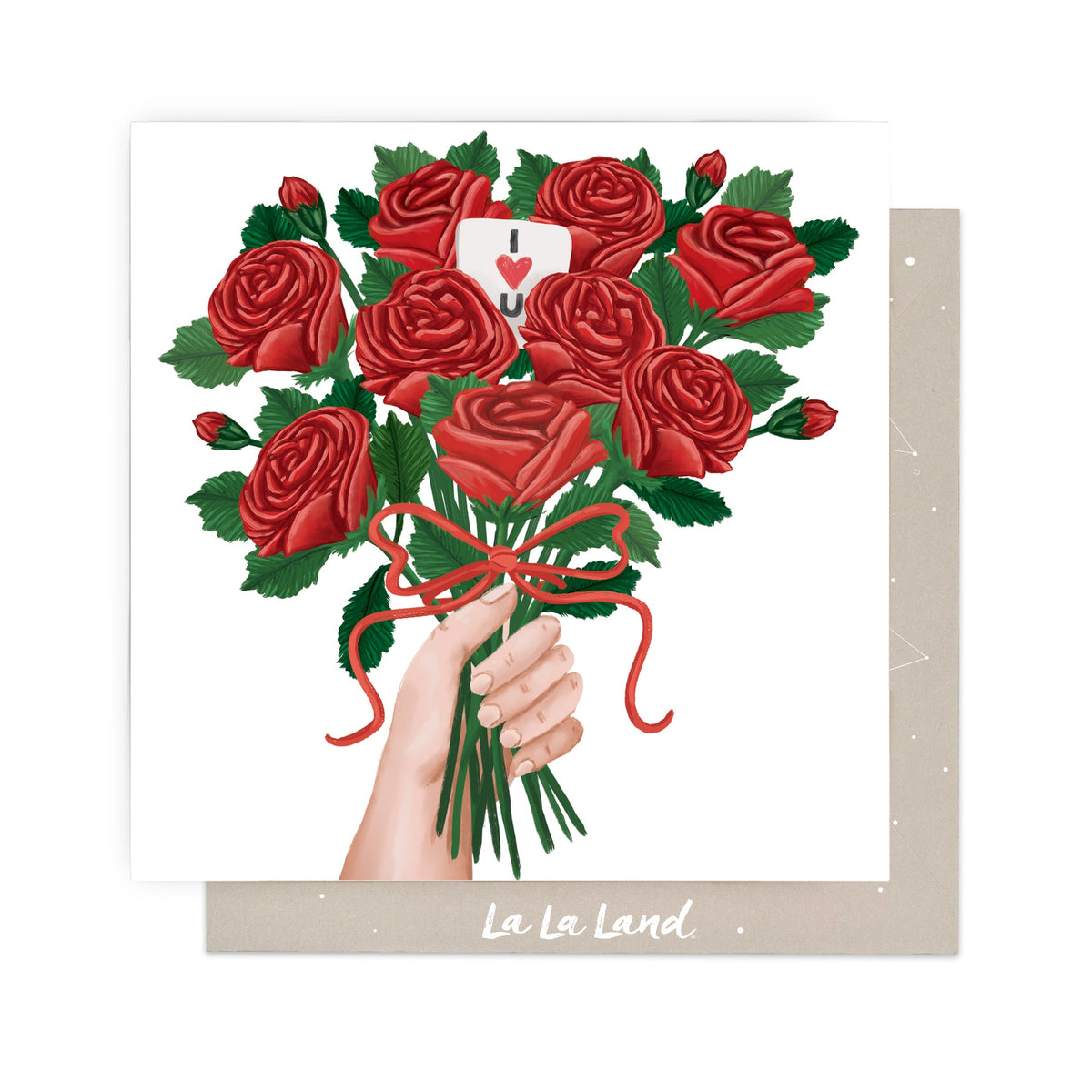 Greeting Card Roses For You
