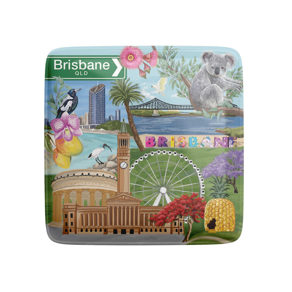 Fridge Magnet G'day Brisbane
