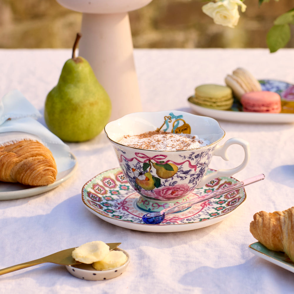 Tea Cup & Saucer Je t'aime Paris