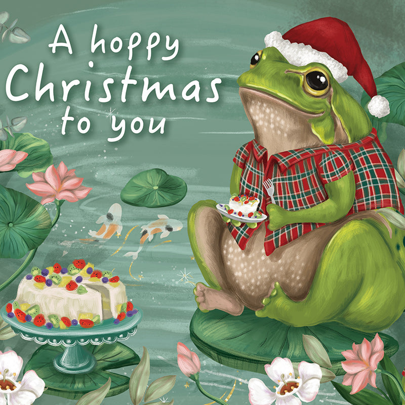 
                      
                        Greeting Card A Hoppy Christmas
                      
                    