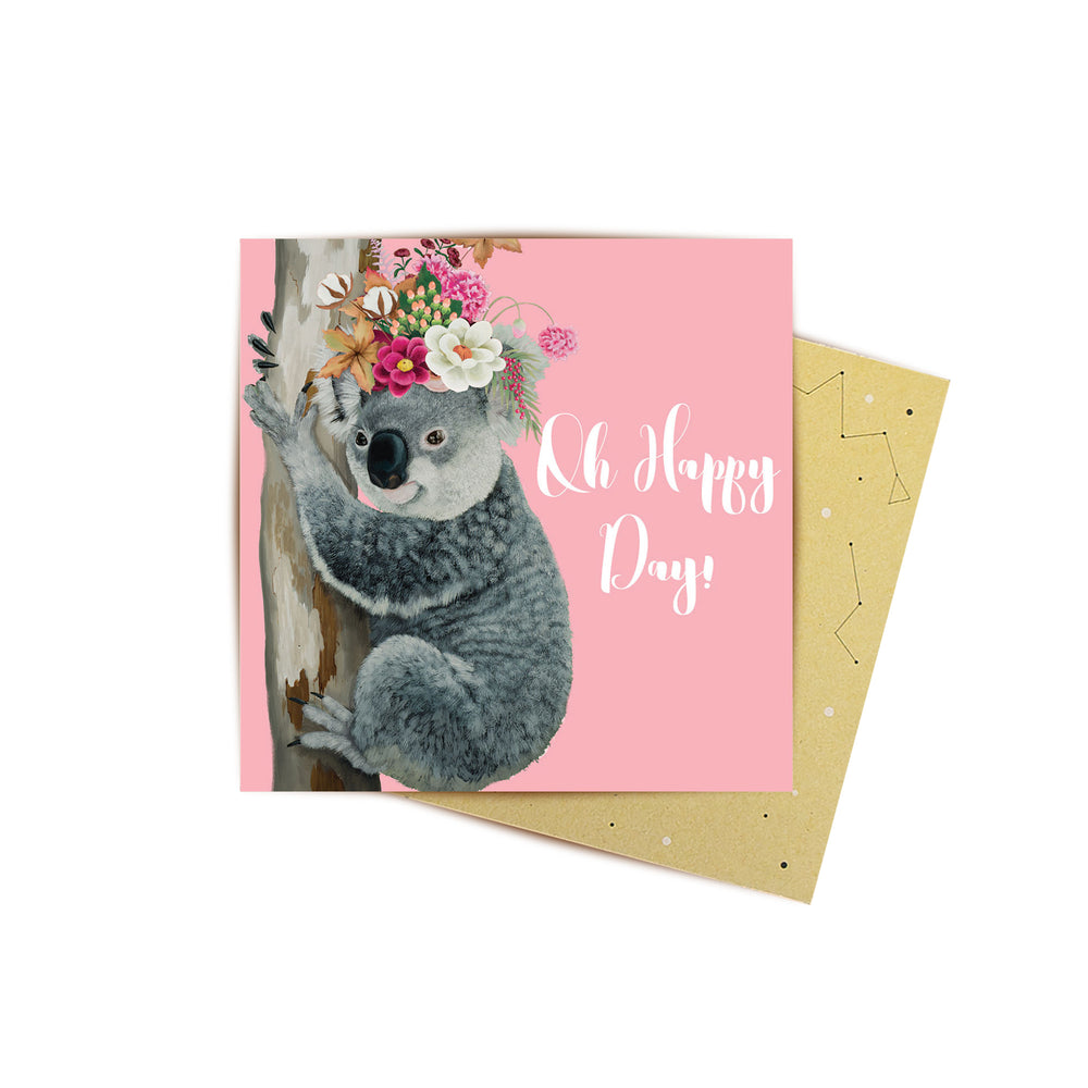 
                      
                        Mini Card Happy Koala
                      
                    