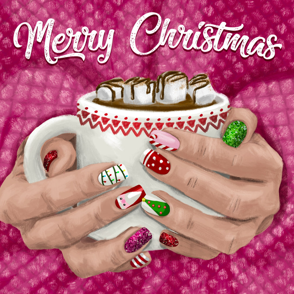 
                      
                        Greeting Card Nail Art
                      
                    