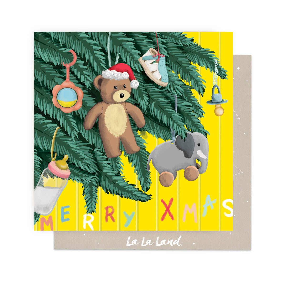 Greeting Card Baby Christmas Tree