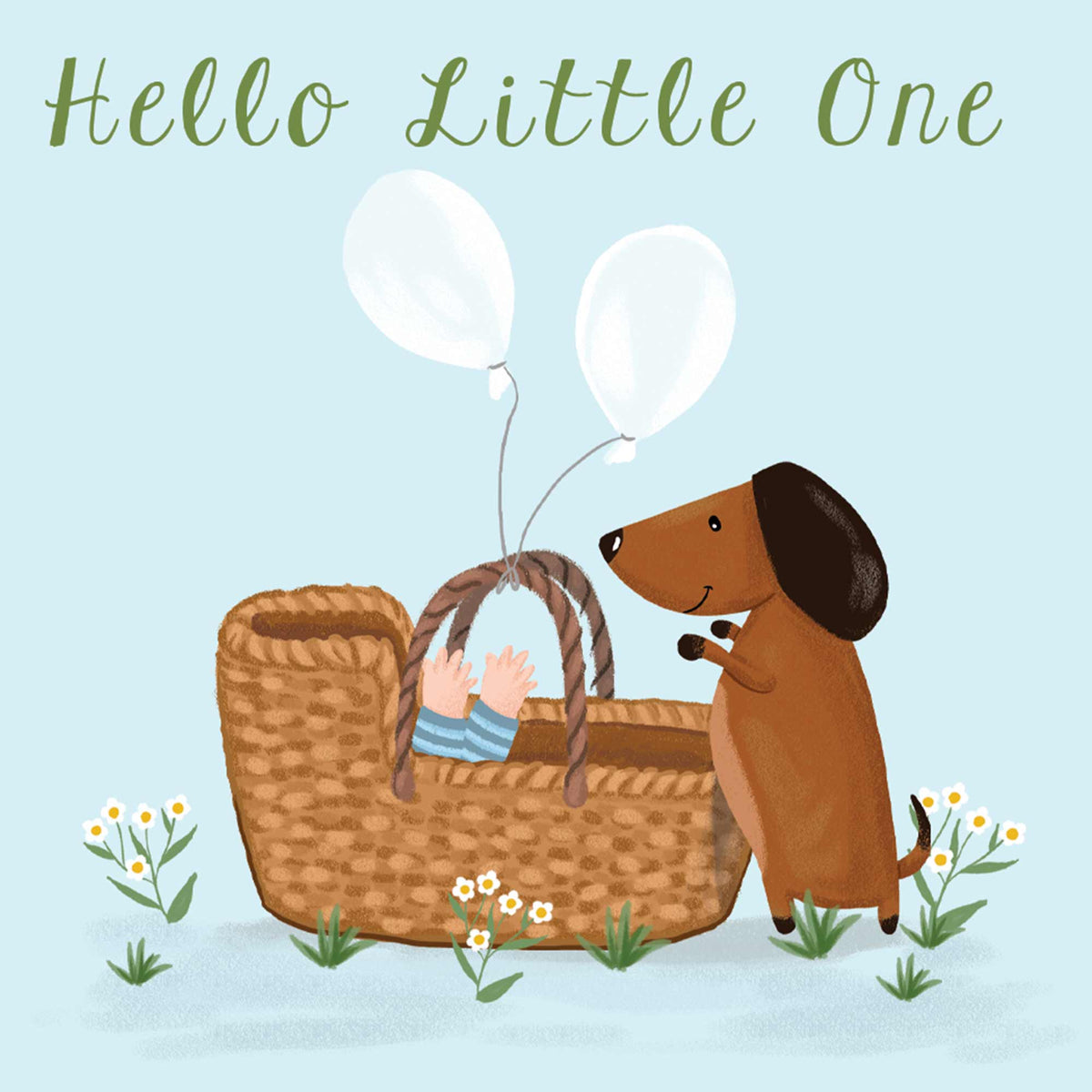 Mini Card Little One Basket