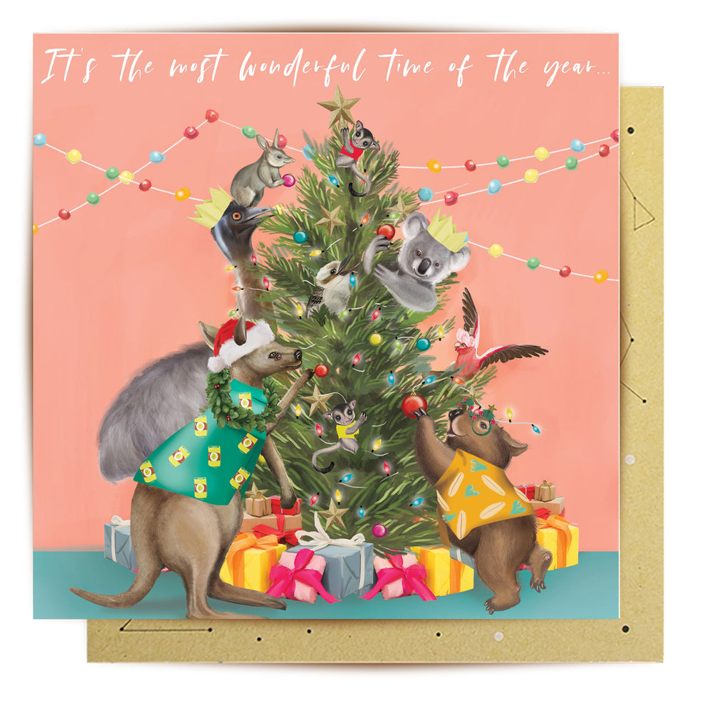 Greeting Card Most Wonderful Time of Year