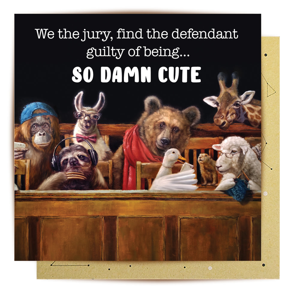 Greeting Card We The Jury