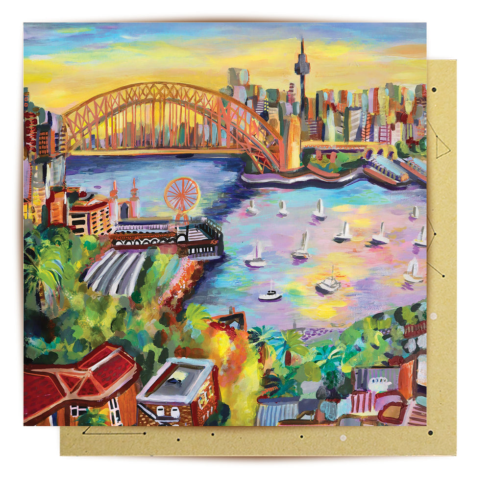 Greeting Card Sydney Bridge