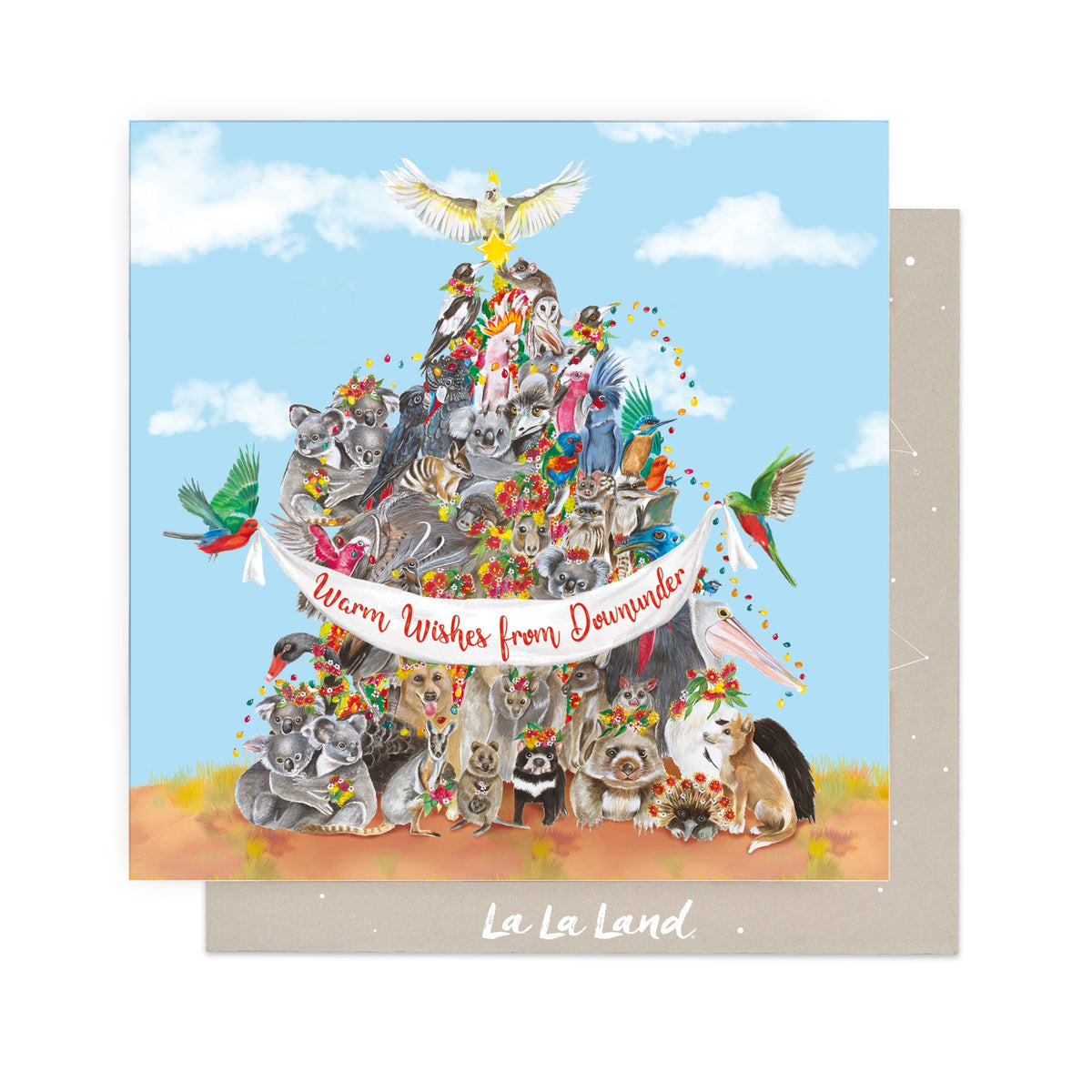 Greeting Card Warm Wishes From Downunder