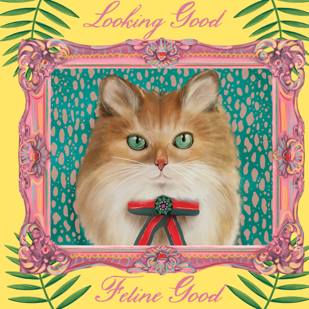 
                      
                        Greeting Card Feline Good
                      
                    