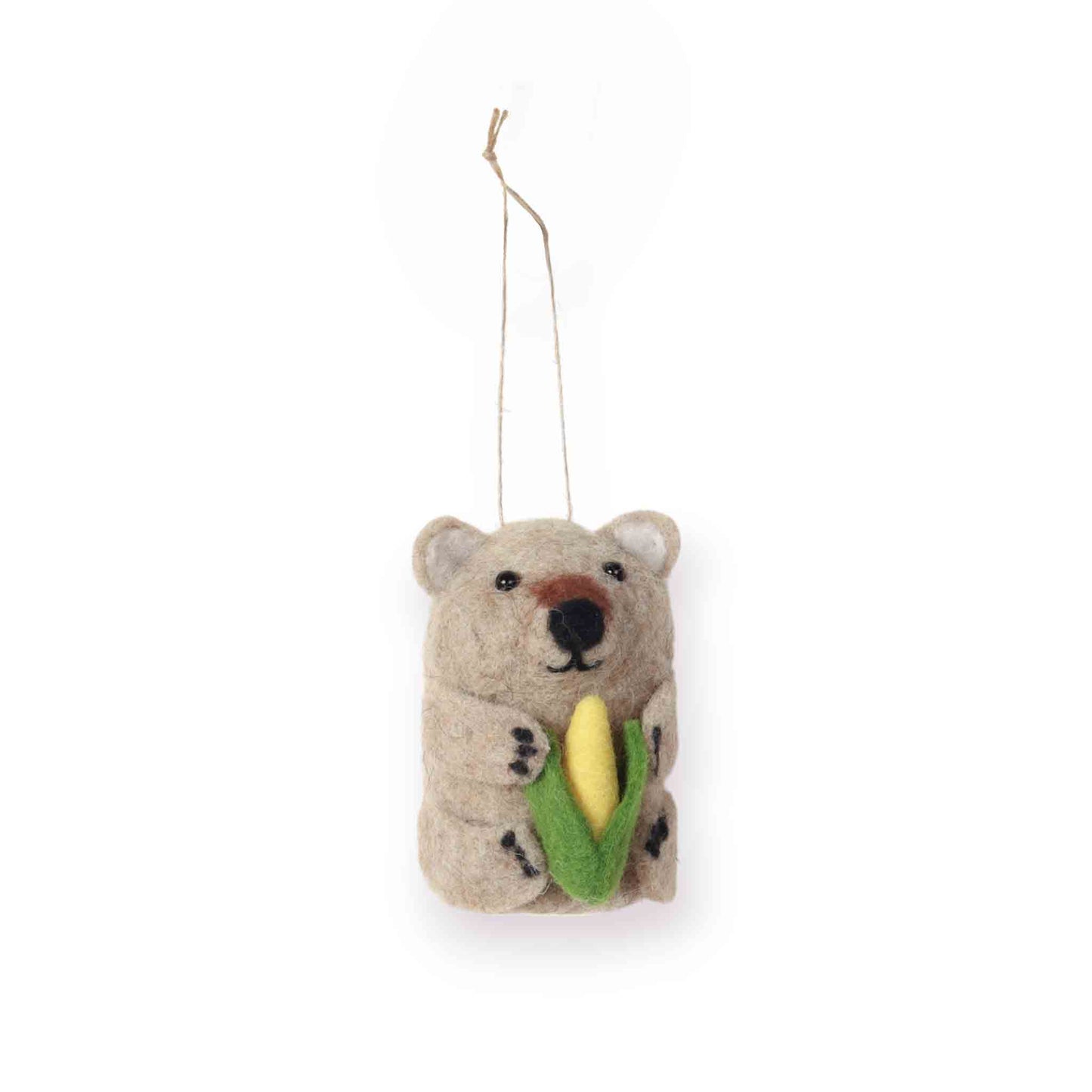Felt Ornament Garden Giggles Wombat