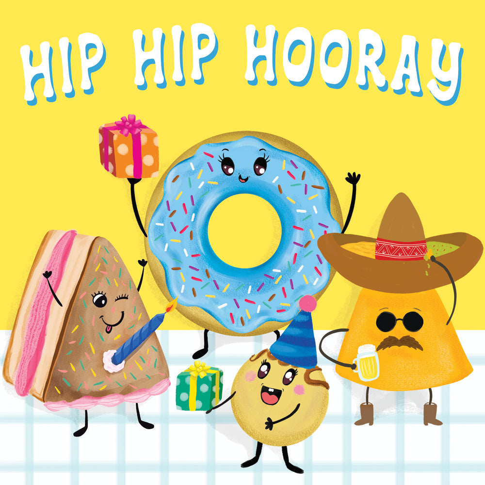 
                      
                        Greeting Card Hip Hip Hooray Sweets
                      
                    