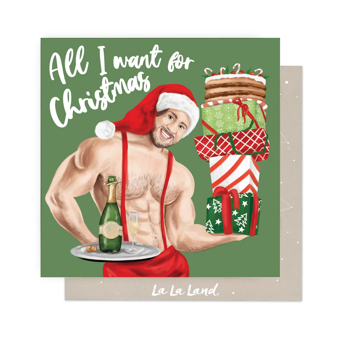 Greeting Card Ho Ho Hot