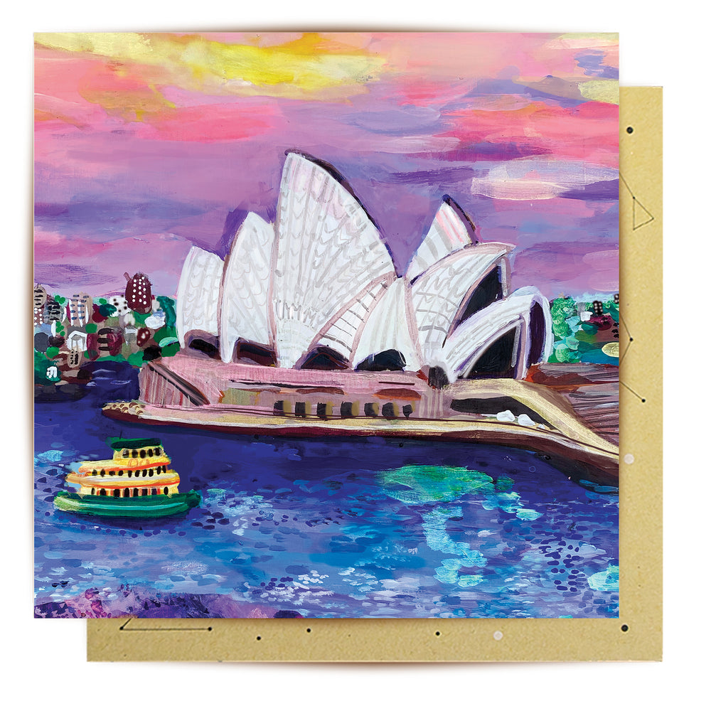 
                      
                        Greeting Card Sydney Harbour
                      
                    