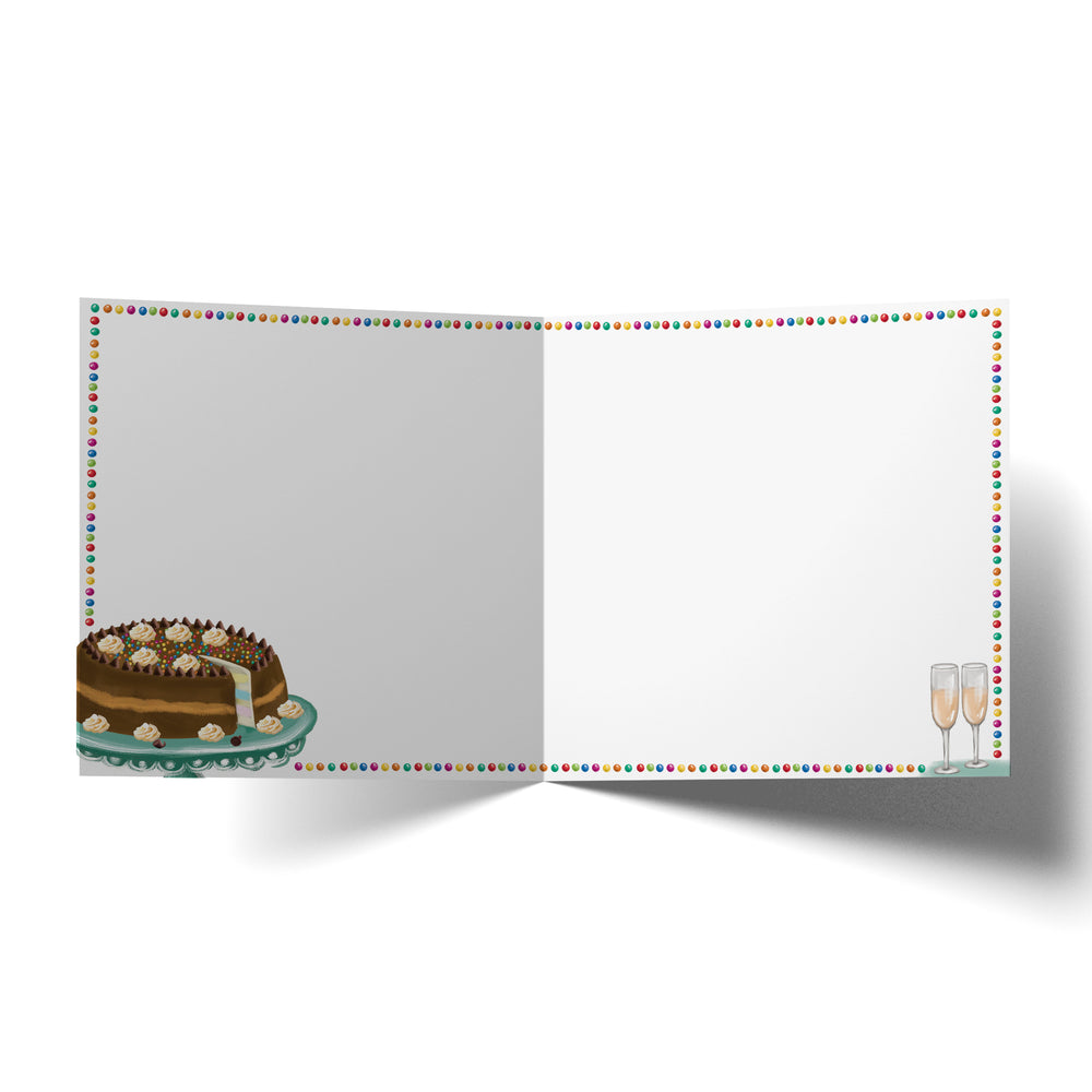 Greeting Card Did Someome Say Cake