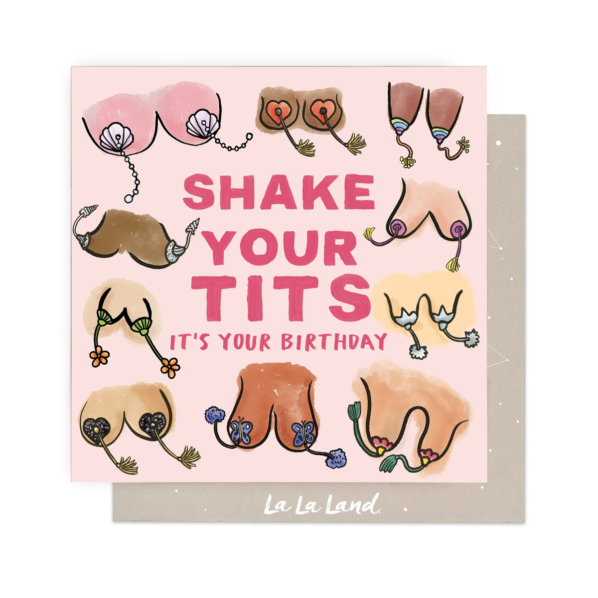 Greeting Card Shake Your Tits