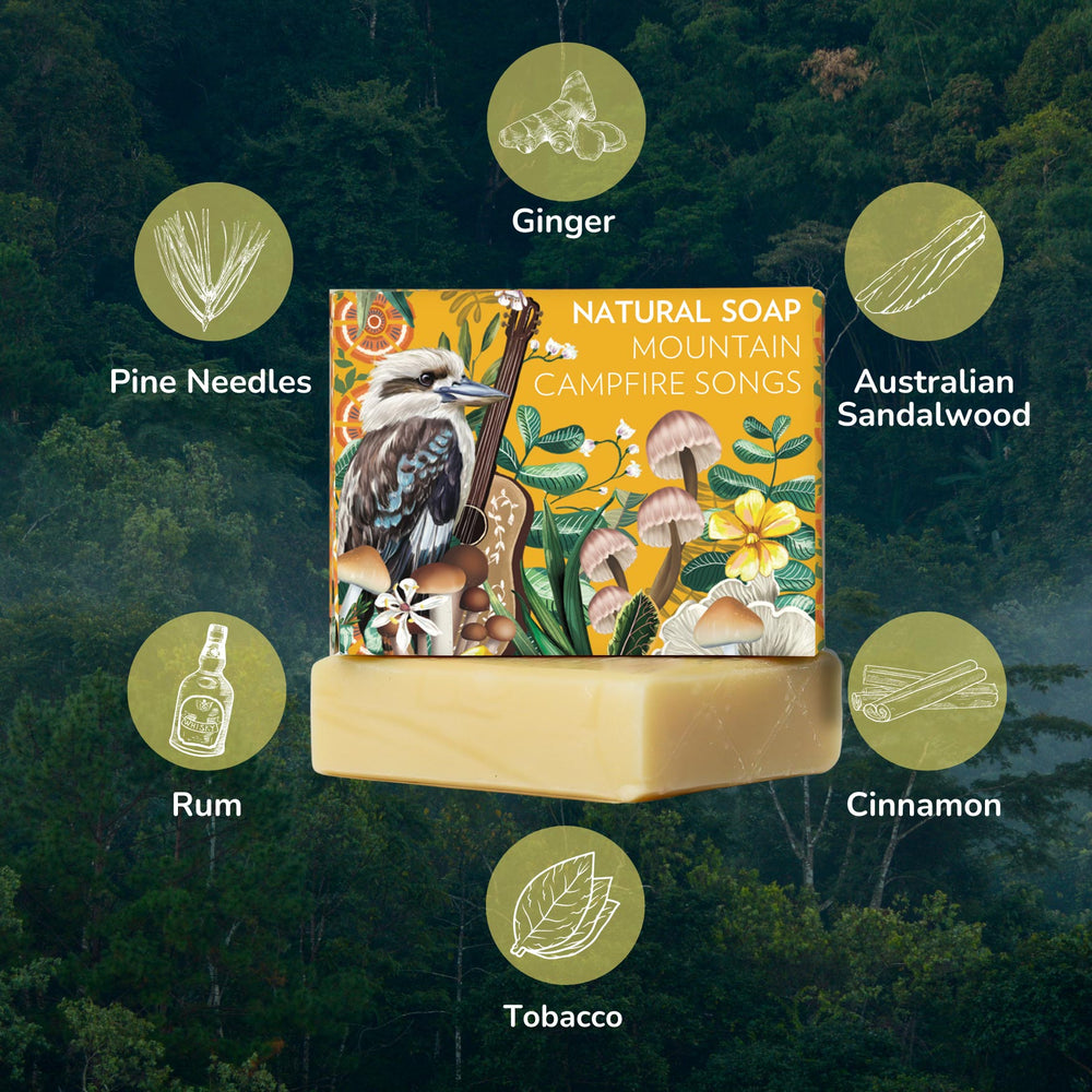 
                      
                        Australian Natural Soap Mountain Campfire Songs
                      
                    