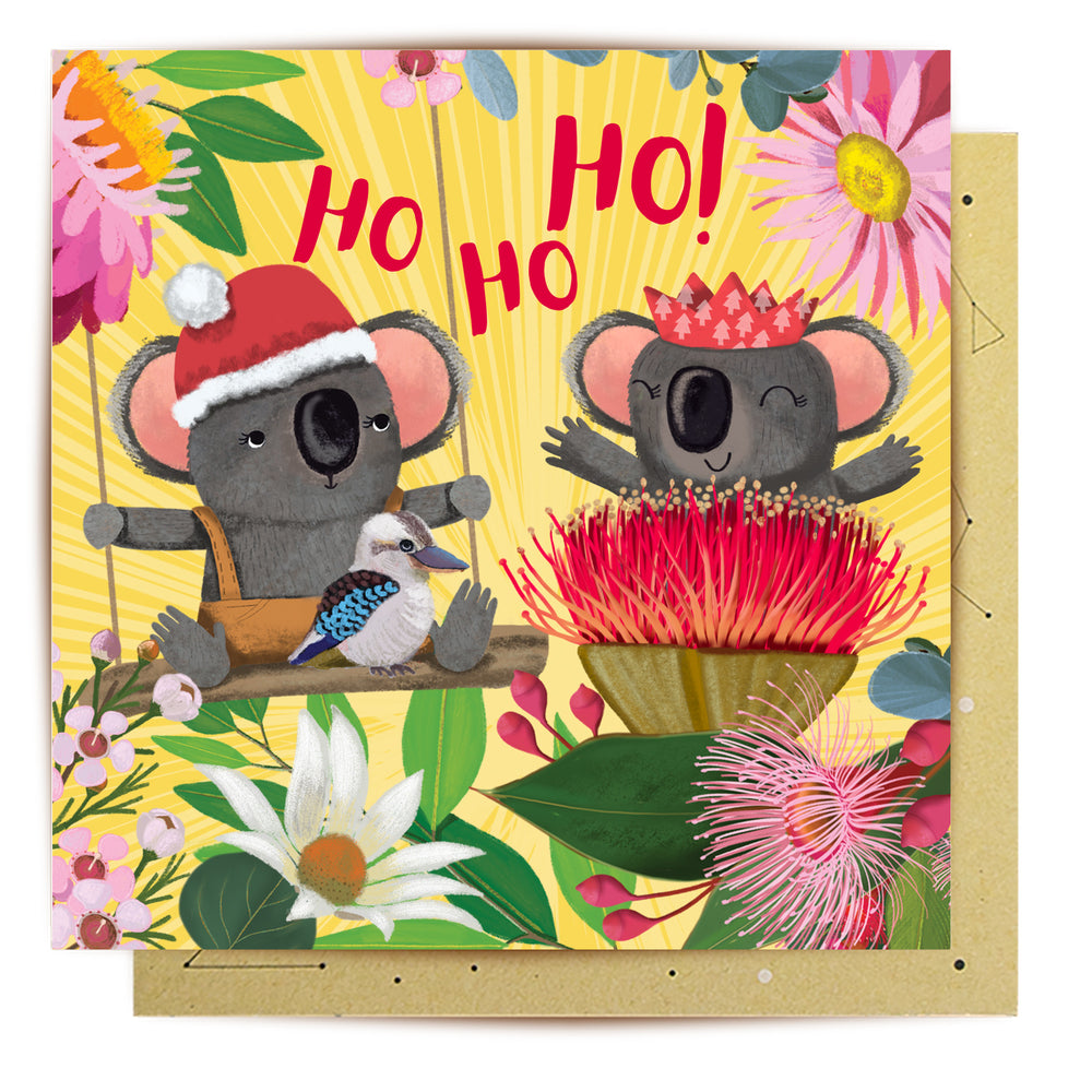 
                      
                        Greeting Card Festive Koalas
                      
                    