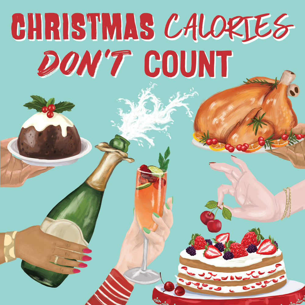 
                      
                        Greeting Card Yes To Christmas Calories
                      
                    