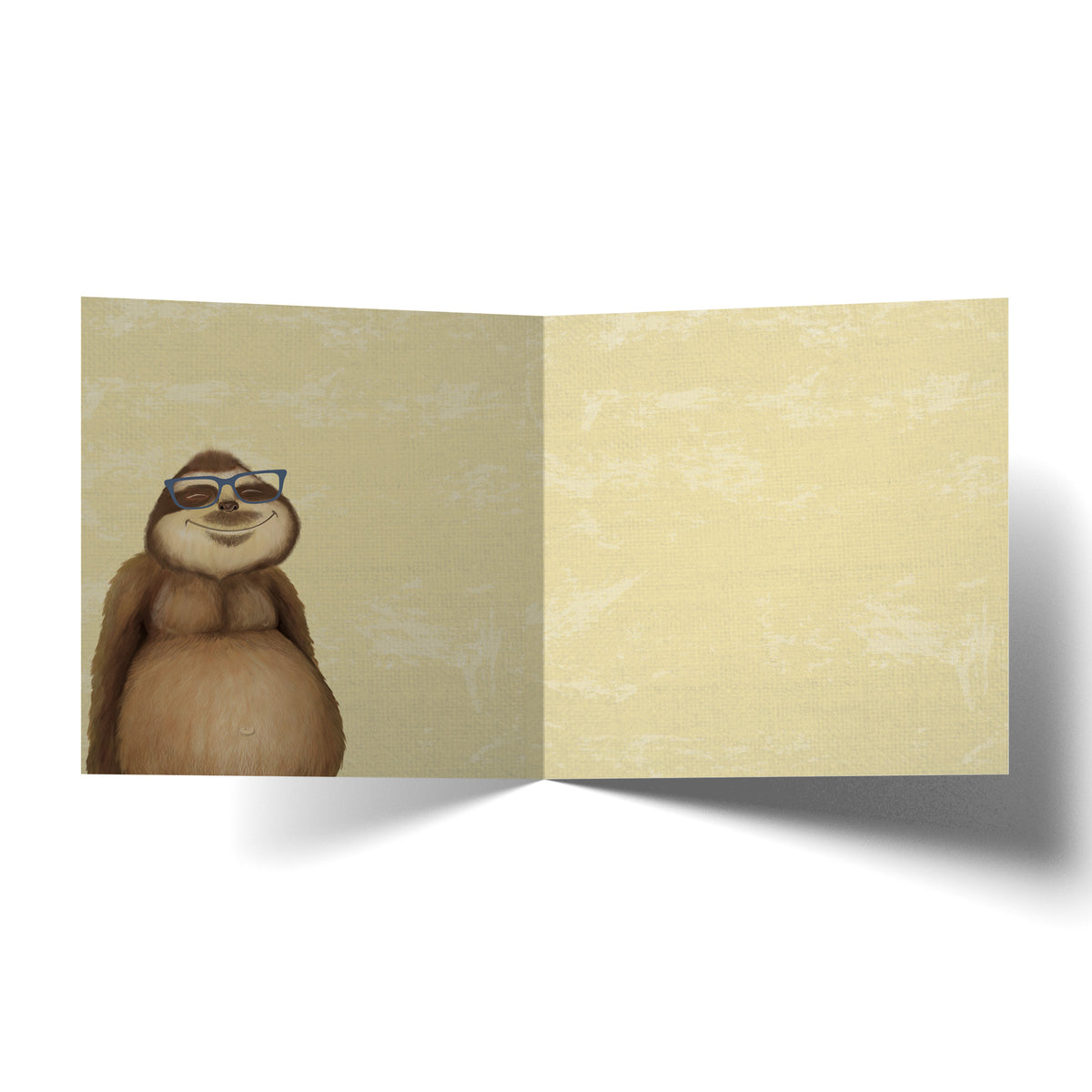 Greeting Card Dad Bod Sloth