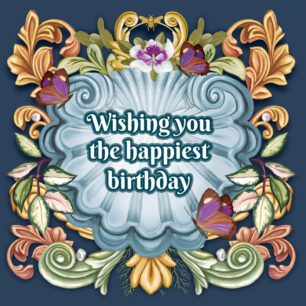 
                      
                        Greeting Card Happiest Birthday
                      
                    