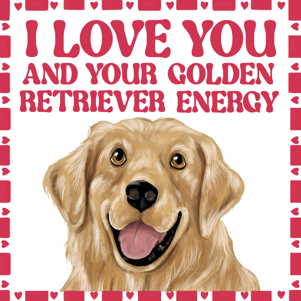 
                      
                        Greeting Card Golden Retriever Energy
                      
                    