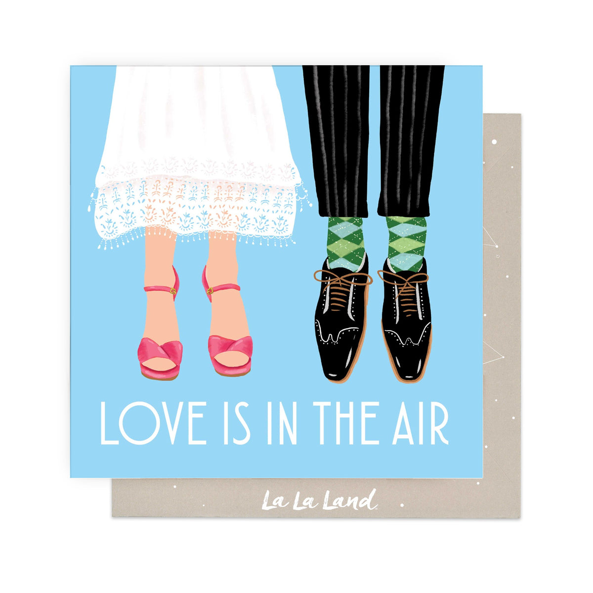 Greeting Card Love Is In The Air Wedding