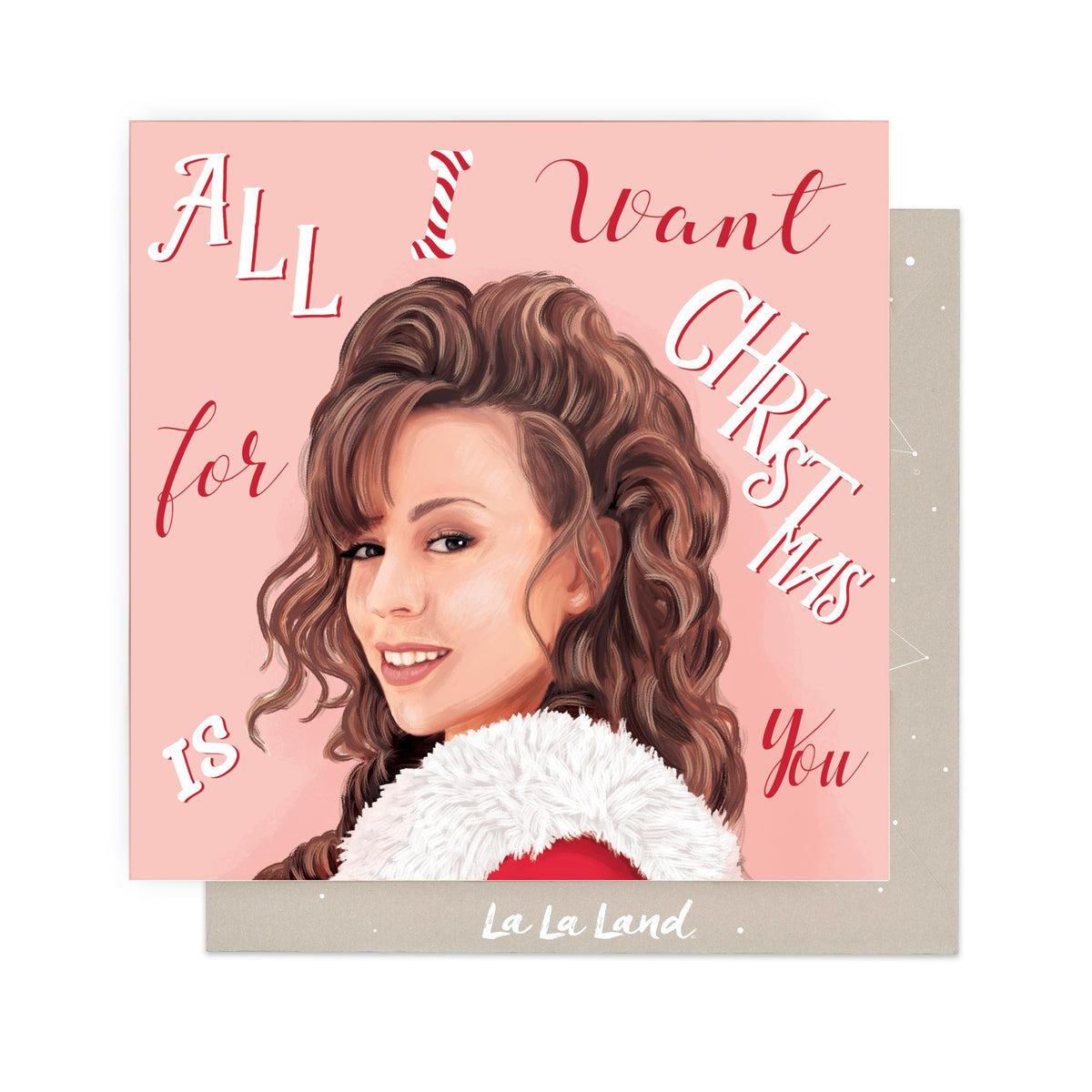 Greeting Card Mariah Xmas