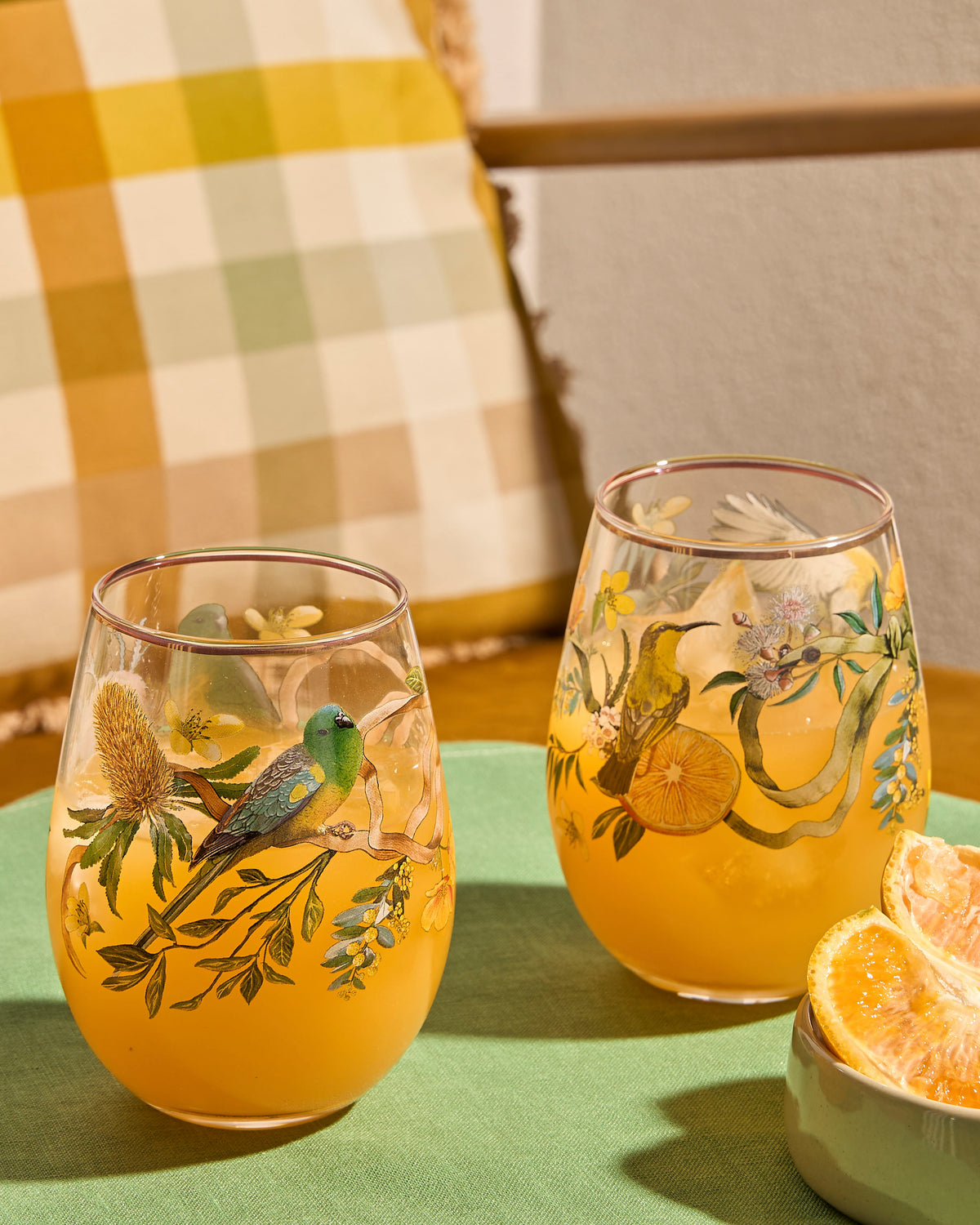 Glass Tumbler Large Set Golden Hour (Set of 2)