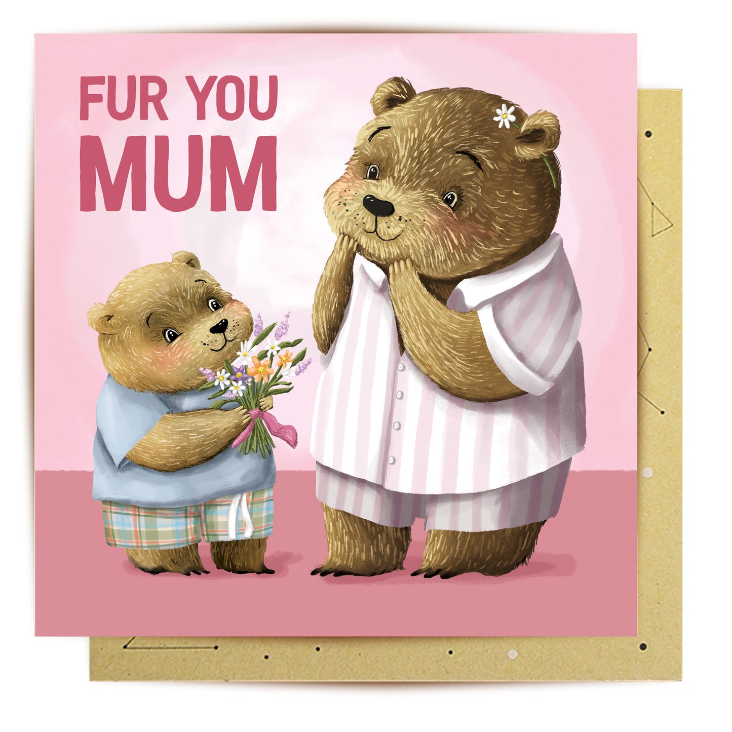 Greeting Card Mama Bear Day